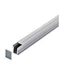 LED-Stripe Profile RE satin cover, anodized, 1000mm