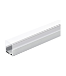 LED-Stripe Profile RE satin cover, anodized, 1000mm