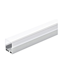 LED-Stripe Profile RE satin cover, anodized, 3000mm