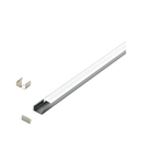 LED-Stripe Profile RE, satin cover, anodized, 3000mm