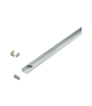 LED-Stripe Profile surface with Clear Cover white 1000mm