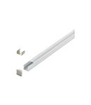 LED-Stripe Profile surface with Clear Cover white 1000mm