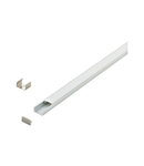 LED-Stripe Profile surface with opal Cover white 3000mm