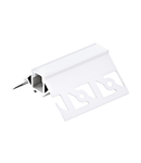 LED-Stripe TB Profile / corner outside, cover opal, 1000mm