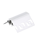 LED-Stripe TB Profile / corner outside, satin cover, 1000mm