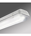 Linda Basic LED 2x23W, 4000K, 6821lm, IP65, gri, L=1570mm