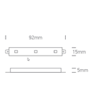 Lloyd LED 0,72W, dimabil, IP65