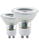 LM-GU10-LED COB 3,3W 3000K (2 pcs)