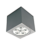 Mario-CL-Q LED 6x1W 3000K, IP54, gri