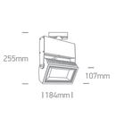 Medes-III-S/A2 LED 42W 3000K 3150lm, IP20, alb