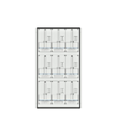 Meter box insert 3-rows, 9 meter boards / 27 Modul heights