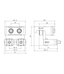 Modul conectare directă cabluri (+ 2 term. 300 mm²)