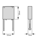 Modul deparazitare RC pentru contactor mărime 0, 110-240Vca