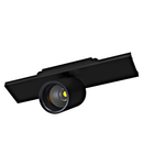 Module 1flg. Spotlight 9W 3000K black anodized L-285mm