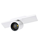 Module 1flg. Spotlight 9W 3000K white matt L-285mm