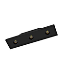 Module 3flg. Spot 24W 3000K black anodized L-285mm