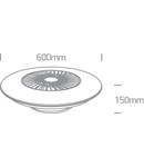 Molise 30W LED 35W FanW 2600lm 3K-4K-6K Ra80 230V IP20 alb