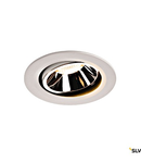 NUMINOS L DL 25,4W 2150lm 2700K 20° 700mA LED alb/crom