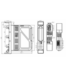 OMUS, contactor hibrid, 3 poli, 25A, 60 mm