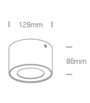 Oona-CL COB LED, 10W, 230V, 3000K 900lm, 60°, IP20, alb