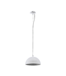 Panderas Pendant luminaire Ø300 60W white/silver IP20