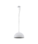 Panderas Pendant luminaire Ø350 60W white/silver IP20