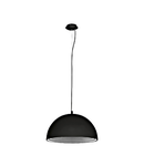 Panderas Pendant luminaire Ø500 60W black/silver IP20