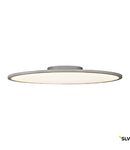 PANEL 60 round, LED Indoor ceiling light, silver-grey, 3000K