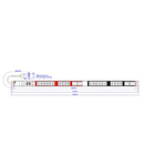 PDU Vertical 20xC13,3xC19,3m fisa CEE, AL,32A230V,intr.Prot.