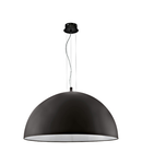 Pendant luminaire "Gaetano" 3 x 60W black IP20