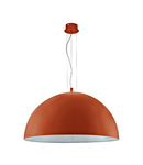 Pendant luminaire "Gaetano" 3 x 60W orange IP20