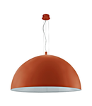 Pendant luminaire "Gaetano" 3 x 60W orange IP20