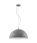 Pendant luminaire "Gaetano" 60W betongrey IP20