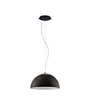 Pendant luminaire "Gaetano" 60W black IP20