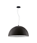 Pendant luminaire "Gaetano" 60W black IP20