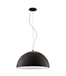 Pendant luminaire "Gaetano" 60W black IP20