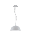 Pendant luminaire "Gaetano" 60W silver IP20