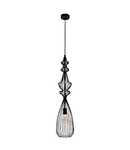 Pendant luminaire "Makkah" 40W black IP20