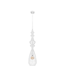 Pendant luminaire "Makkah" 40W white IP20