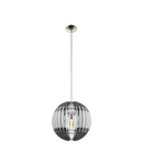 Pendant luminaire "Olmero Pro" 60W grey-white-grey IP20