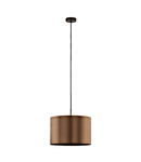 Pendant luminaire "Saganto Pro" 60W brown-copperIP20