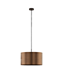 Pendant luminaire "Saganto Pro" 60W brown-copperIP20