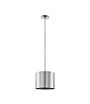 Pendant luminaire "Saganto Pro" 60W nickel-matt/silver IP20