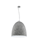 Pendant luminaire "Sarabia" 60W betongrey IP20