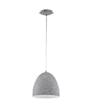 Pendant luminaire "Sarabia" 60W betongrey IP20