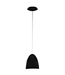 Pendant luminaire "Sarabia" 60W black IP20