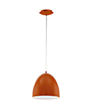 Pendant luminaire "Sarabia" 60W orange IP20