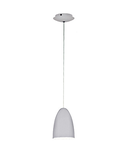 Pendant luminaire "Sarabia" 60W silver IP20