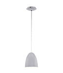 Pendant luminaire "Sarabia" 60W silver IP20