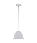 Pendant luminaire "Sarabia" 60W silver IP20